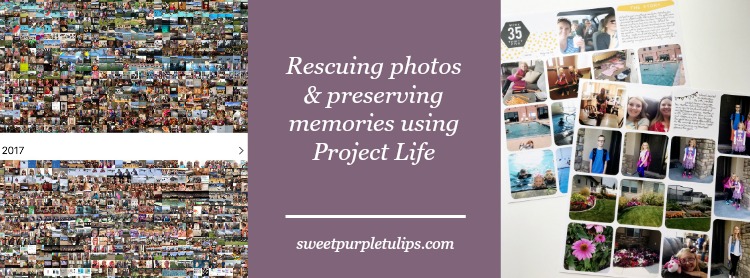 preserve memories with project life