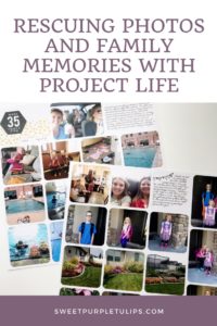 Rescue your photos with Project Life