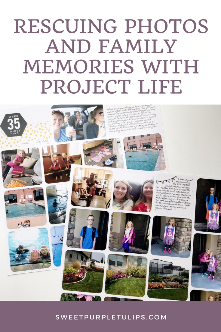 Rescuing photos with Project Life