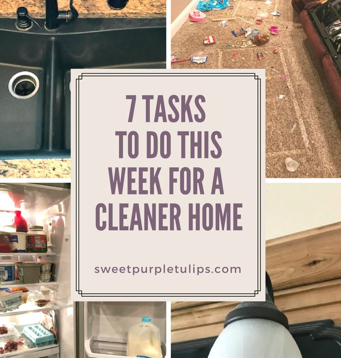 7 tasks for a cleaner home