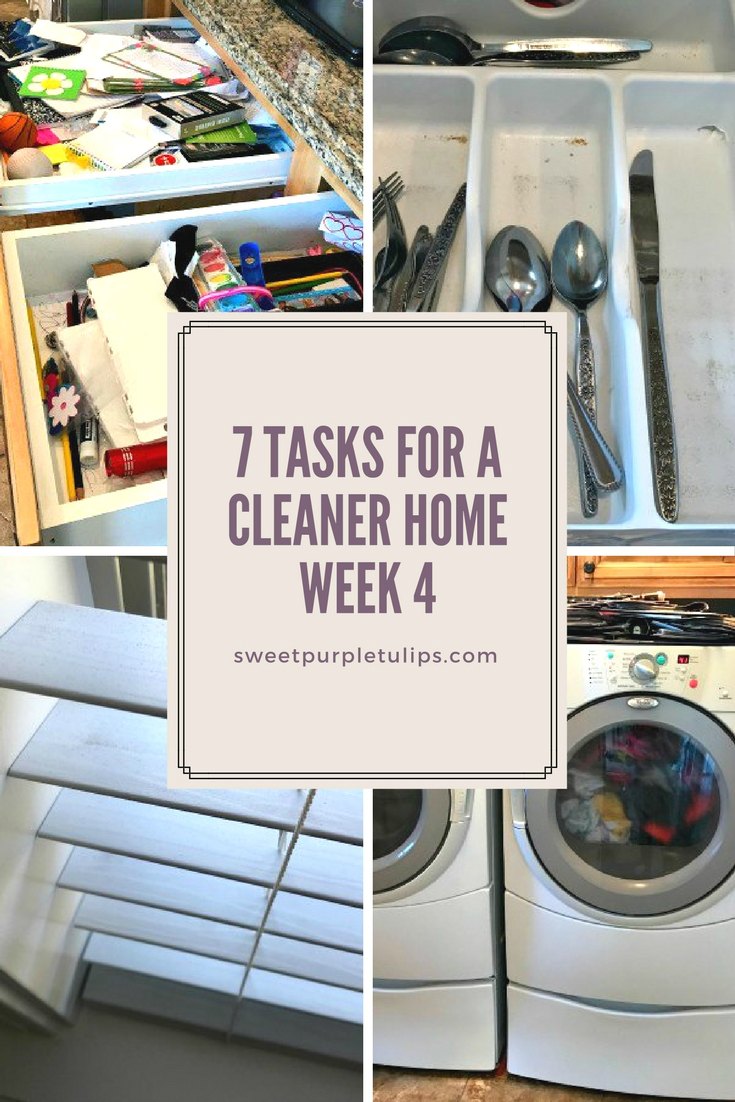 7 Tasks to a Cleaner Home: Week 4