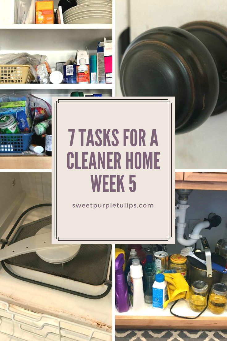 7 Tasks for a Cleaner Home: Week 5