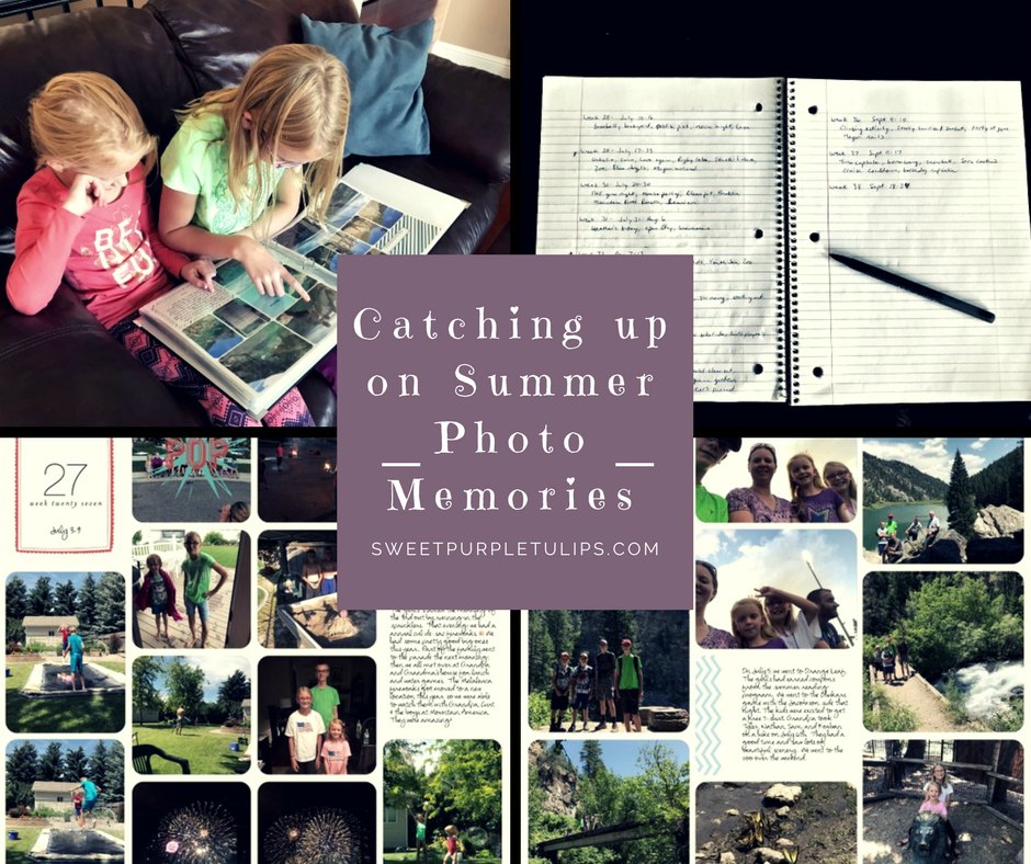 Catching up on summer photo memories