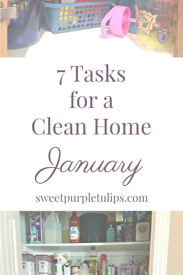 7 Tasks for a Clean Home: January