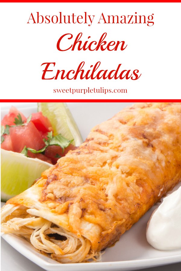 Absolutely Amazing Chicken Enchiladas