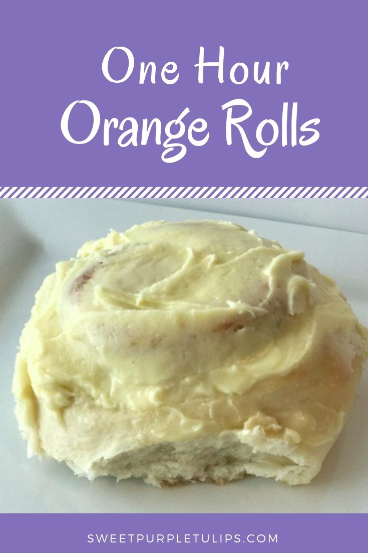 One Hour Orange Rolls