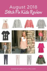 August 2018 Stitch Fix Kids Review