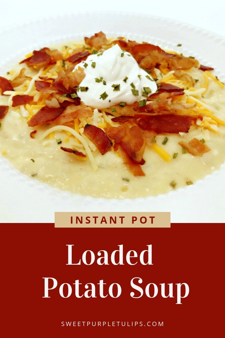 Instant Pot Loaded Baked Potato Soup