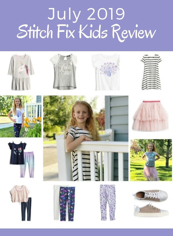 July 2019 Stitch Fix Kids Review